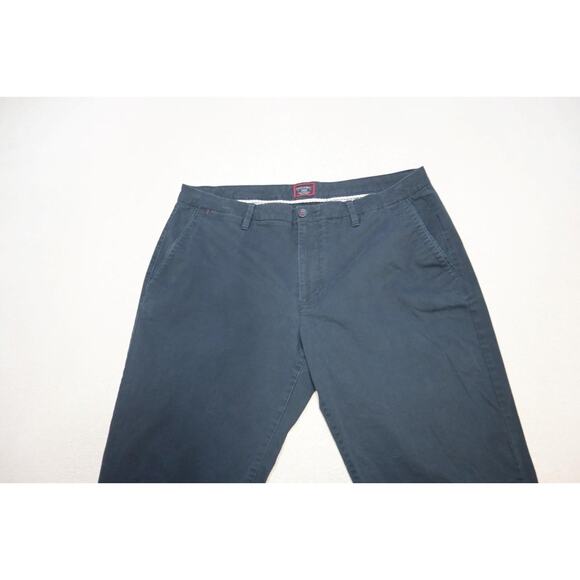 Untuckit Golf Pants Blue Flat Pima Stretch Performance Relaxed Fit Mens 40 x 32 - Picture 4 of 6